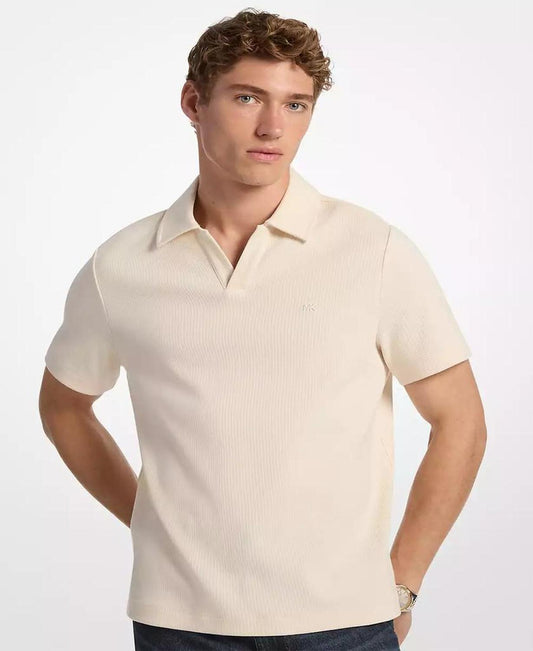 Men's Dense Rib Johnny Collar T-Shirt