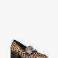 Mindy Flex Leopard Print Calf Hair Loafer