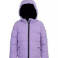 BCBG Toddler and Little Girls Berber Lined Puffer Jacket