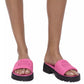 The Slide Leather Sandals