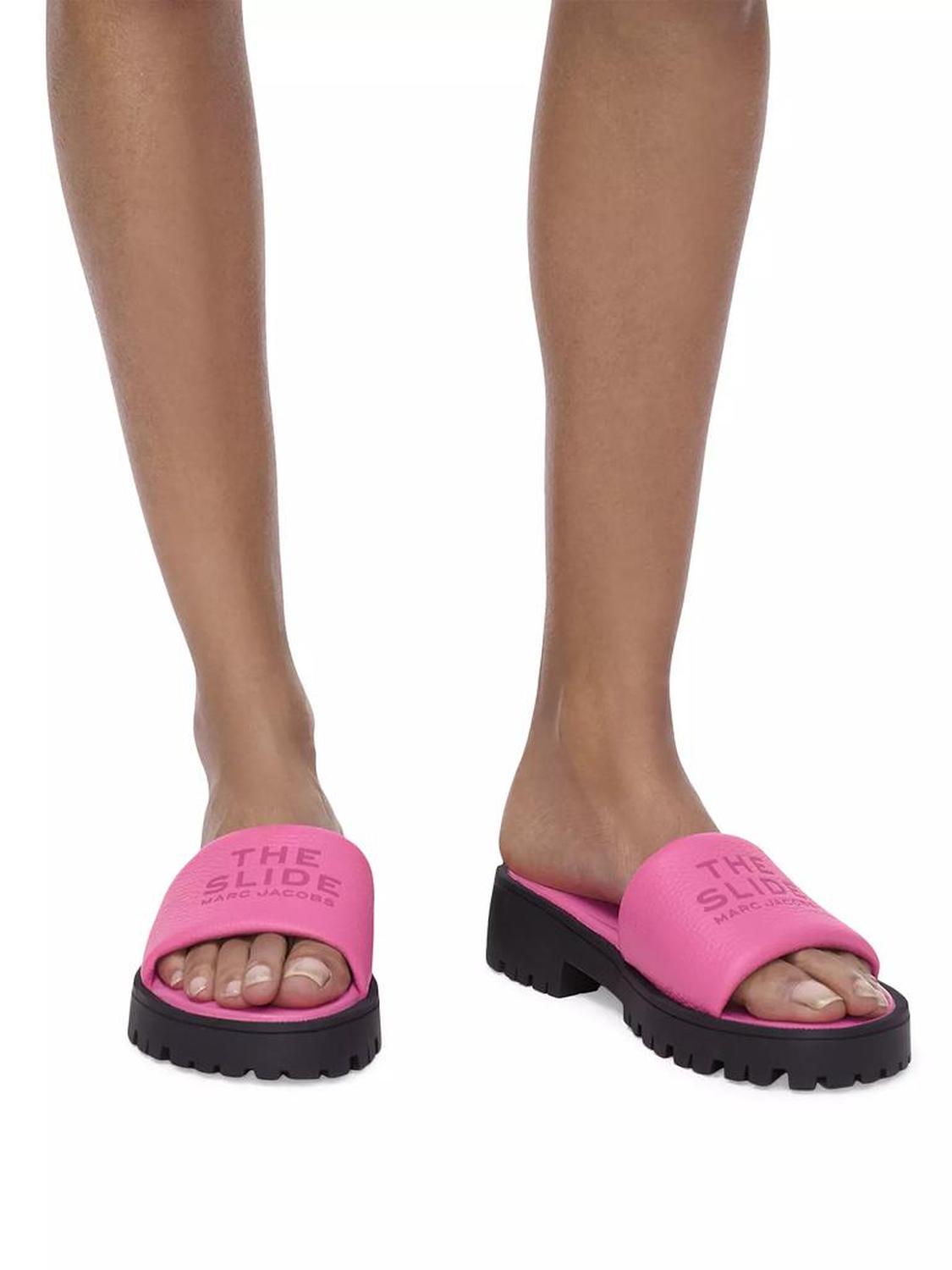 The Slide Leather Sandals
