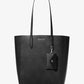 Vincent Large Saffiano Leather Tote Bag With Card Case