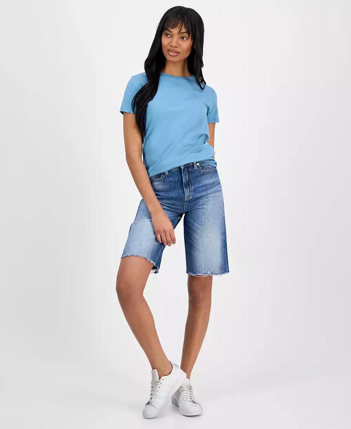 Women's Cotton Crewneck Short-Sleeve Tee
