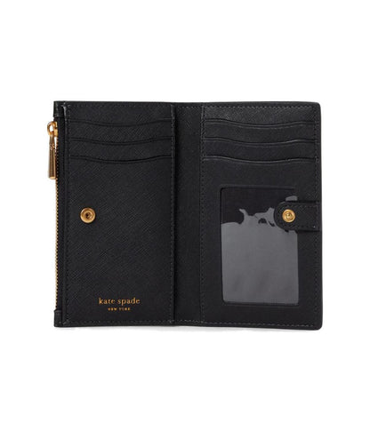 Bon Bon Stone Embellished Small Slim Bifold Wallet