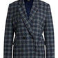 Women’s Relaxed-Fit Double-Breasted Jacket