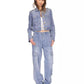 MICHAEL Women's Cropped Denim Jacket