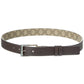 Gucci Reversible GG Supreme Canvas & Leather Belt