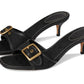 Margot Sandals In Signature Textile Jacquard