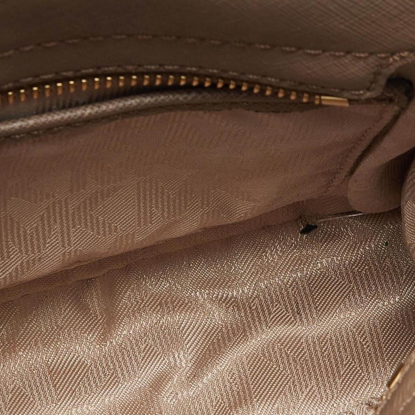 Michael Michael Kors Beige Leather Tote