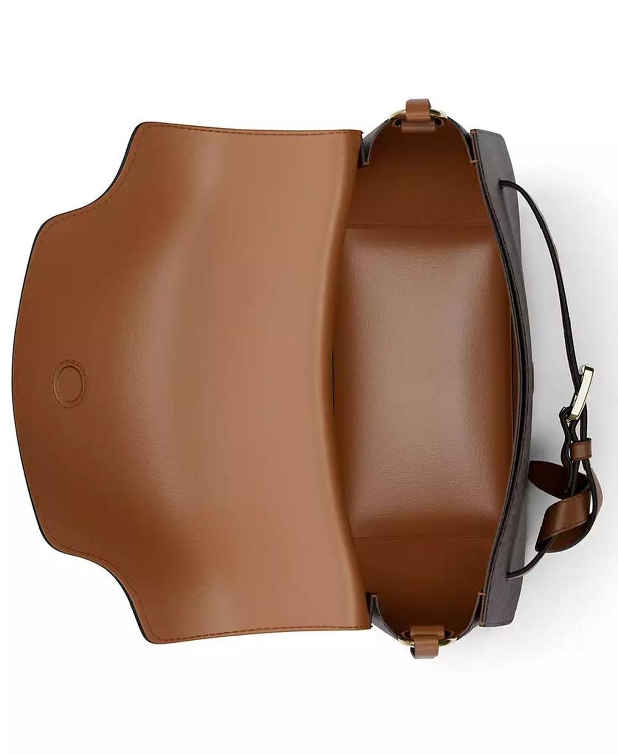 Emilia Small Saddle Crossbody Bag