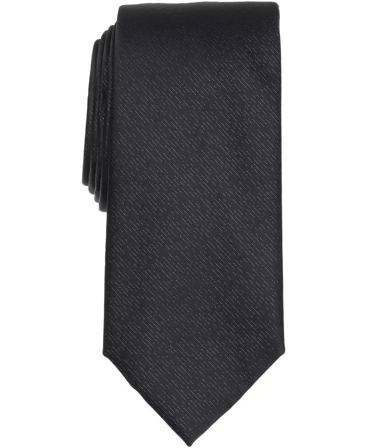 Men's Shiny Solid Tie
