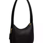 Small Glovetanned Leather Curve Zip Bag