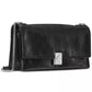 Deco Glazed Leather Soft Shoulder Bag
