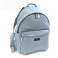 blue Nylon Leather Backpack (Pre-Owned)