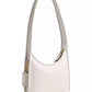 Small Glovetanned Leather Curve Zip Bag