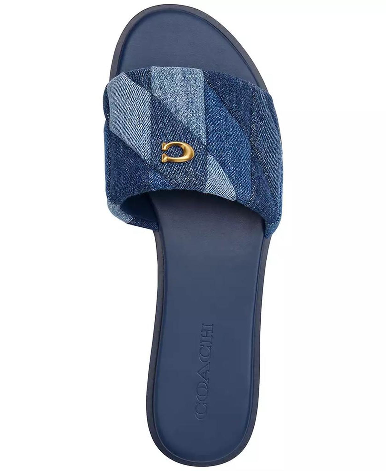 Women's Holly Quilted Patchwork Slide Sandals