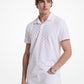 Logo Jacquard Terry Polo Shirt
