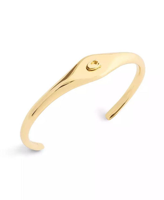 Signature Signet Cuff Bracelet