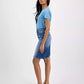 Women's High-Rise Raw-Edge Denim Shorts