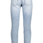 Calvin Klein Light Blue Cotton Men Jeans