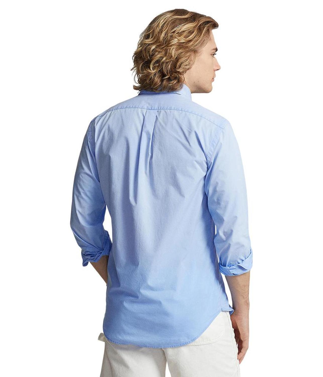 Classic Fit Washed Poplin Shirt