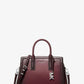 Laila Small Burnished Leather Satchel