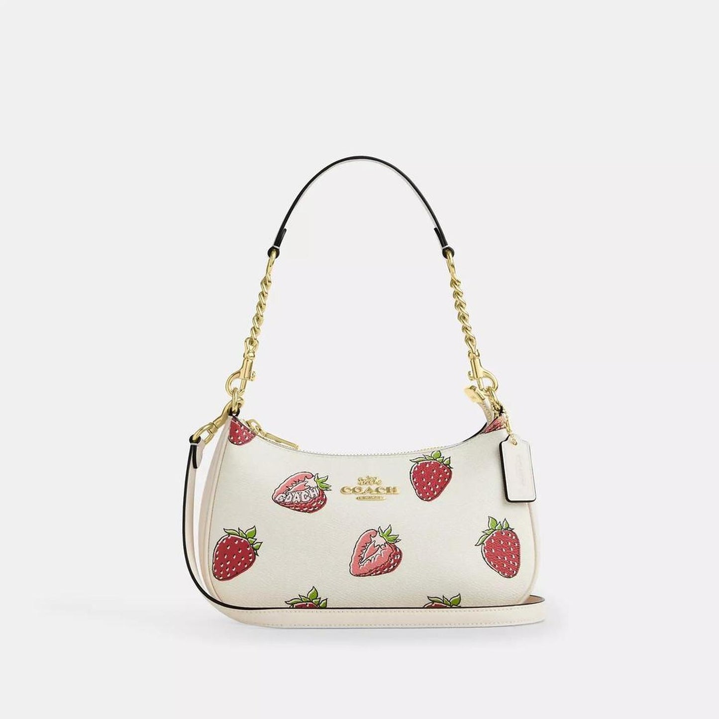 Teri Shoulder Bag With Strawberry Print