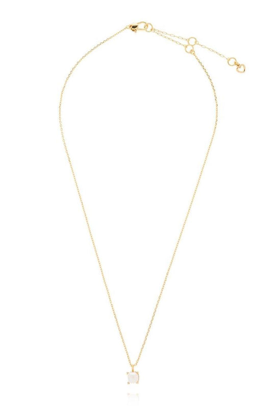 Kate Spade Little Luxuries Square Pendant Necklace