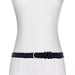 Micheal Kors Women's Braided Leather Belt