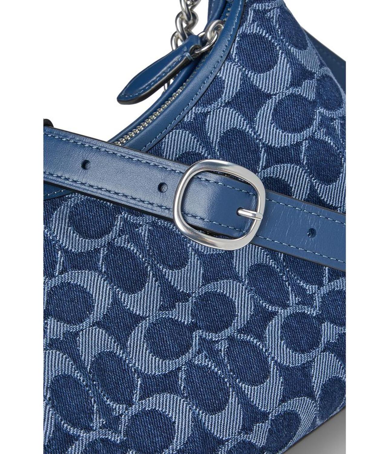 Juliet Shoulder Bag 25 In Signature Denim