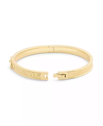 Gold Plated Buckle Bangle Bracelets