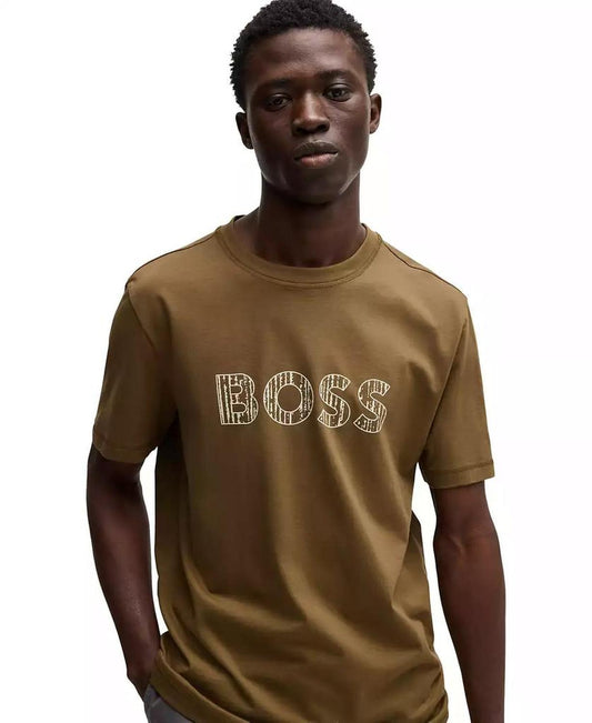 Men's Cotton Logo Slim-Fit T-Shirt