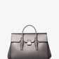 Campbell Burnished Leather Weekender Bag