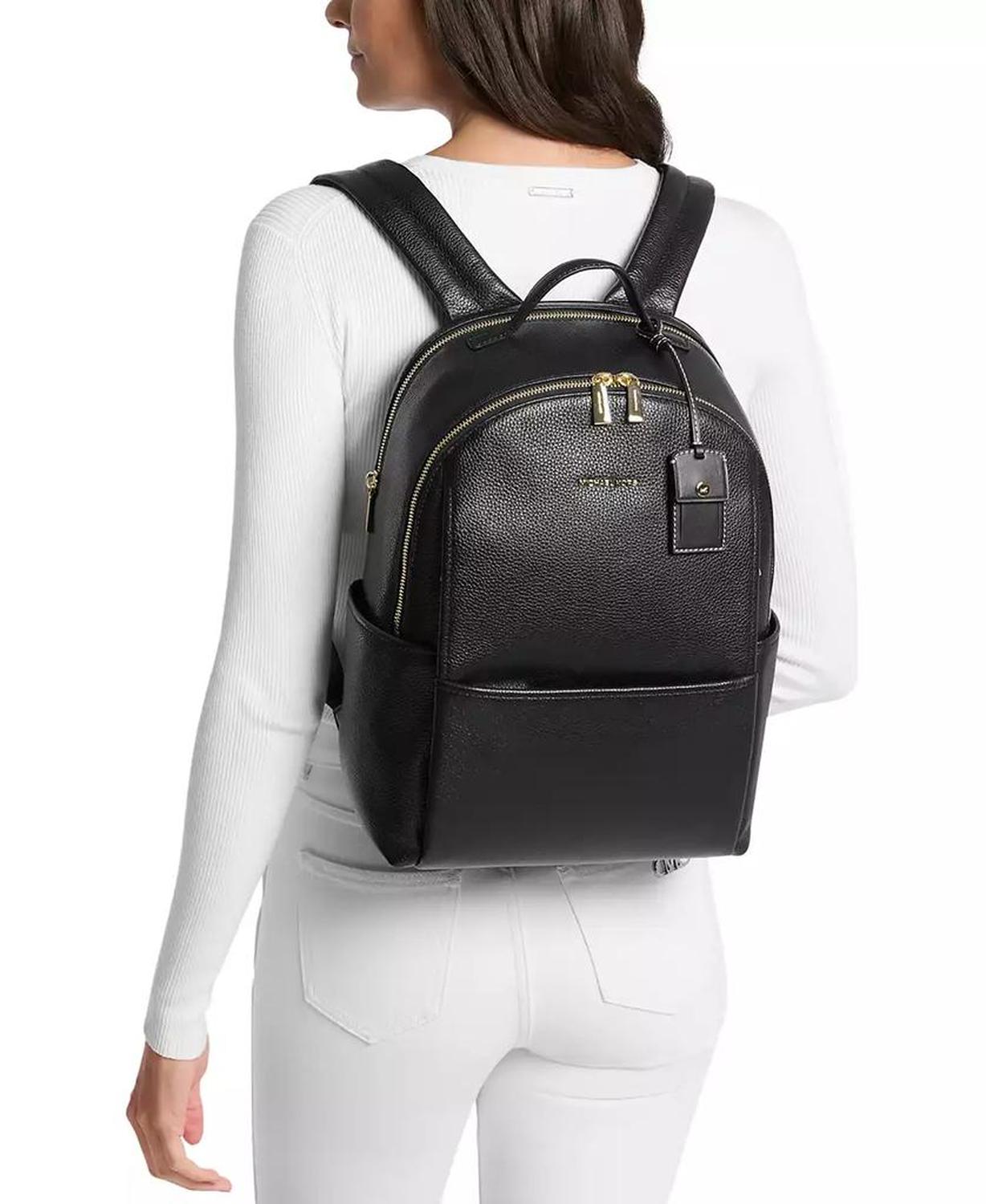 Michael Kors Sable Small Leather Multifunction Backpack