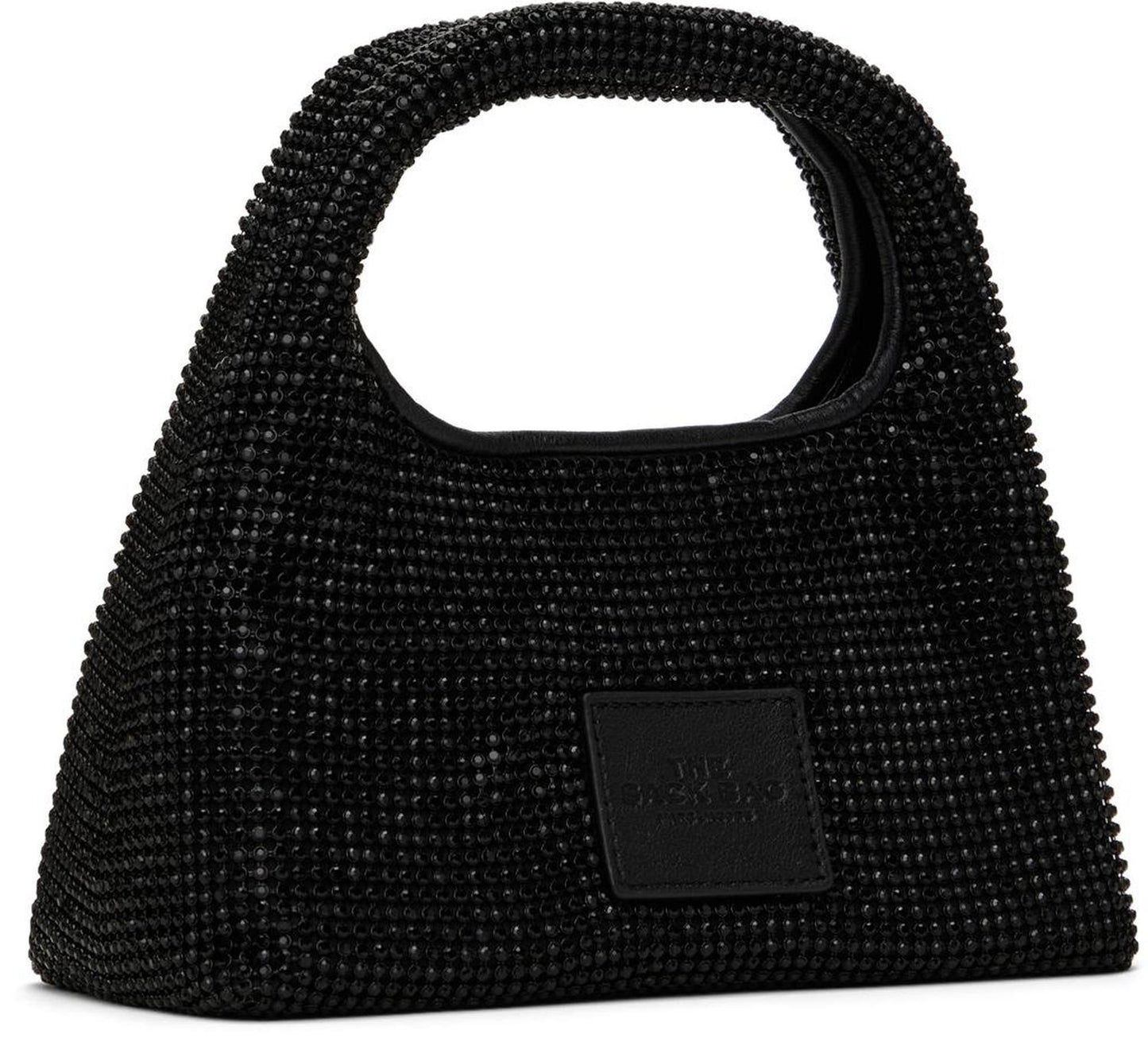 Black 'The Rhinestone Mini Sack' Tote
