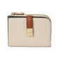 Tribeca Colorblocked Pebbled Leather Small Compact Wallet