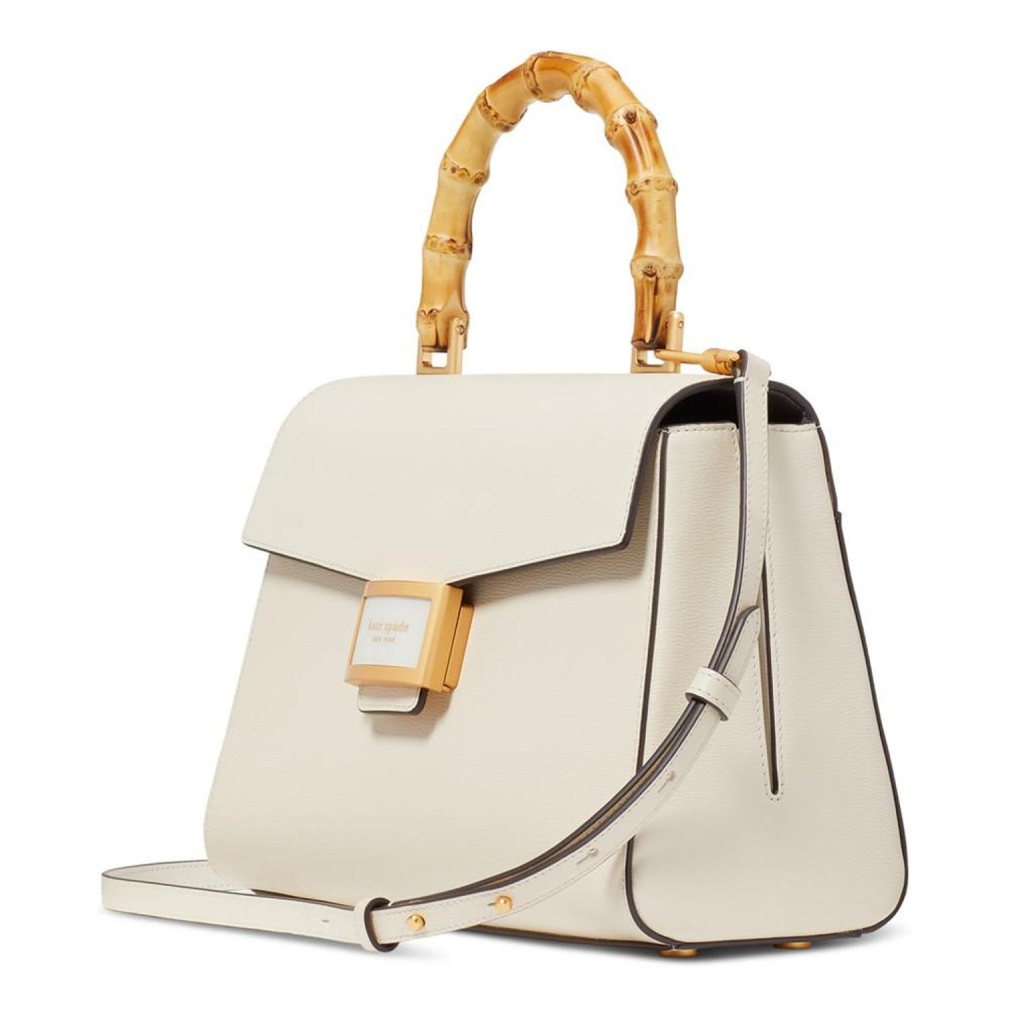 Katy Textured Leather Small Top Handle Bag