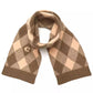 Women's Argyle Knit Muffler Scarf