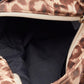 Kate Spade  Animal Print Fabric And Leather Tote
