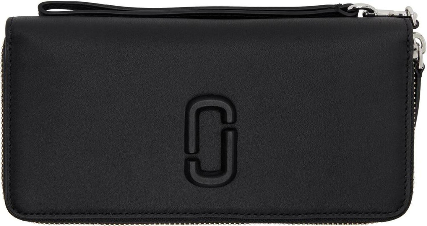 Black 'The Covered J Marc' Continental Wallet