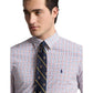 Classic Fit Plaid Stretch Poplin Shirt