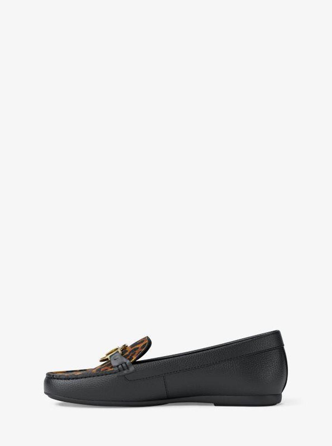 Fulton Leopard Print Calf Hair Loafer