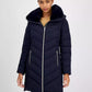 Women's Faux-Fur-Trim Hooded Puffer Coat