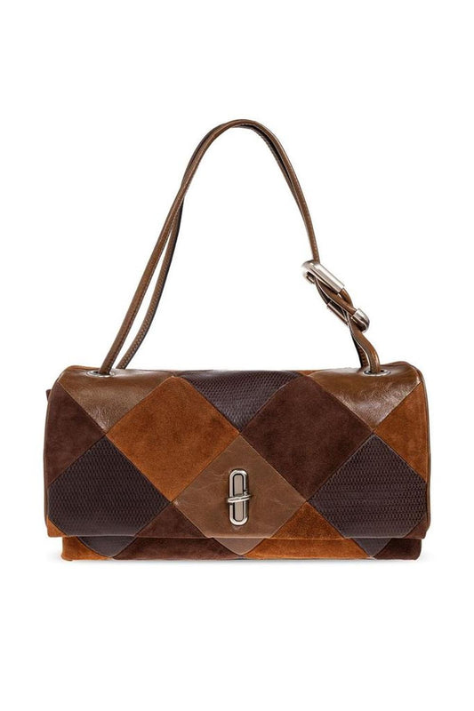 Marc Jacobs Logo Detailed Foldover Shoulder Bag