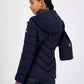 Women's Hooded Bibbed Packable Puffer Coat