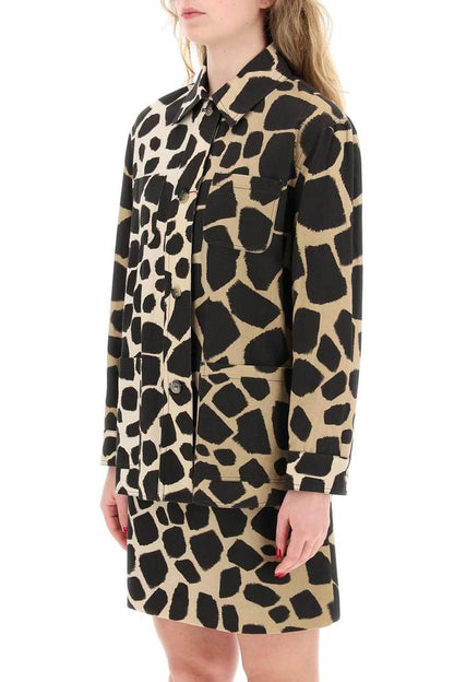 Max Mara Studio Animal Print 'treasure