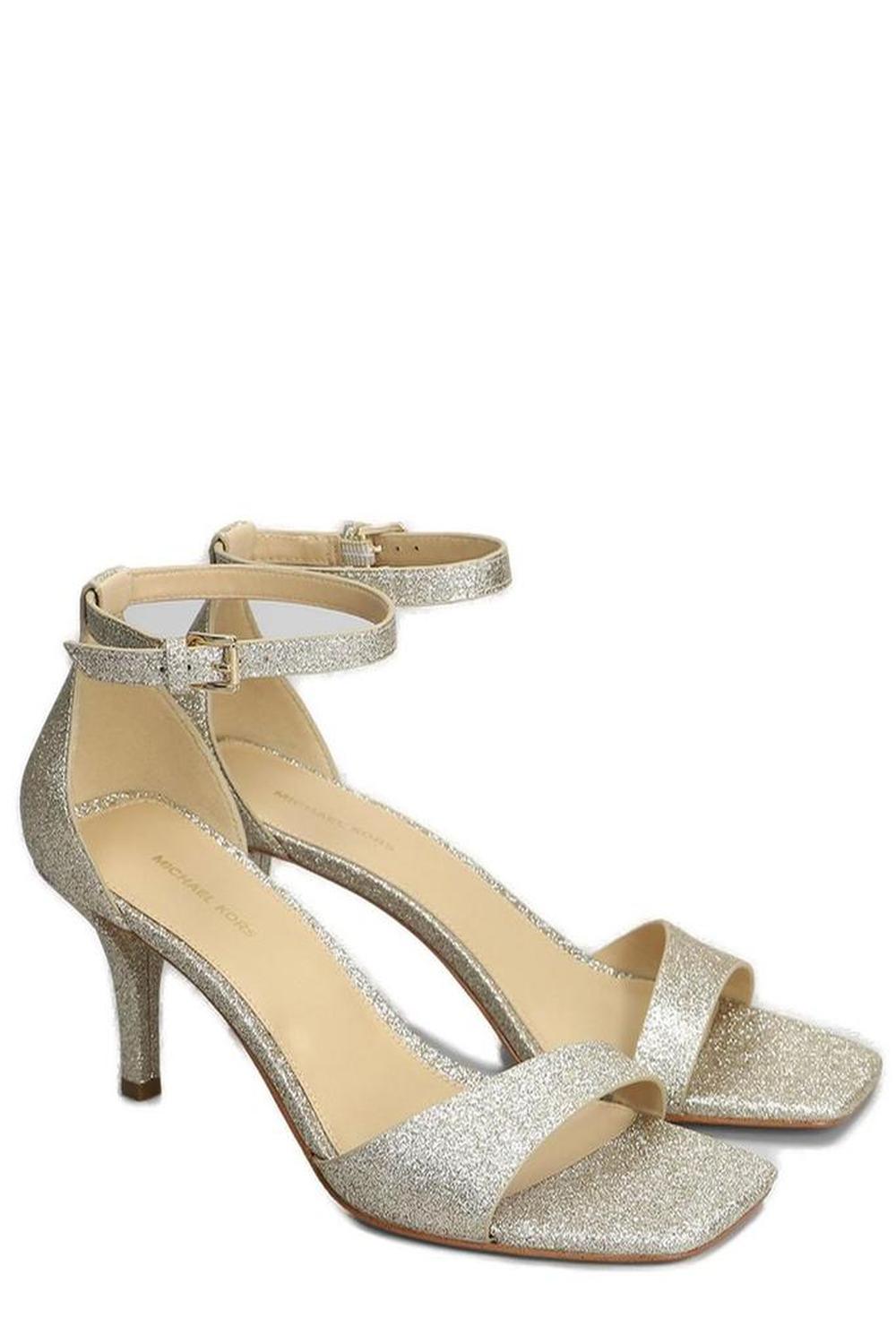Michael Michael Kors Glitter Buckle-Fastened Sandals