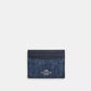 Slim Id Card Case With Quilting