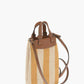 Awning Striped Meraviglia Vertical Mini Crossbody Bag