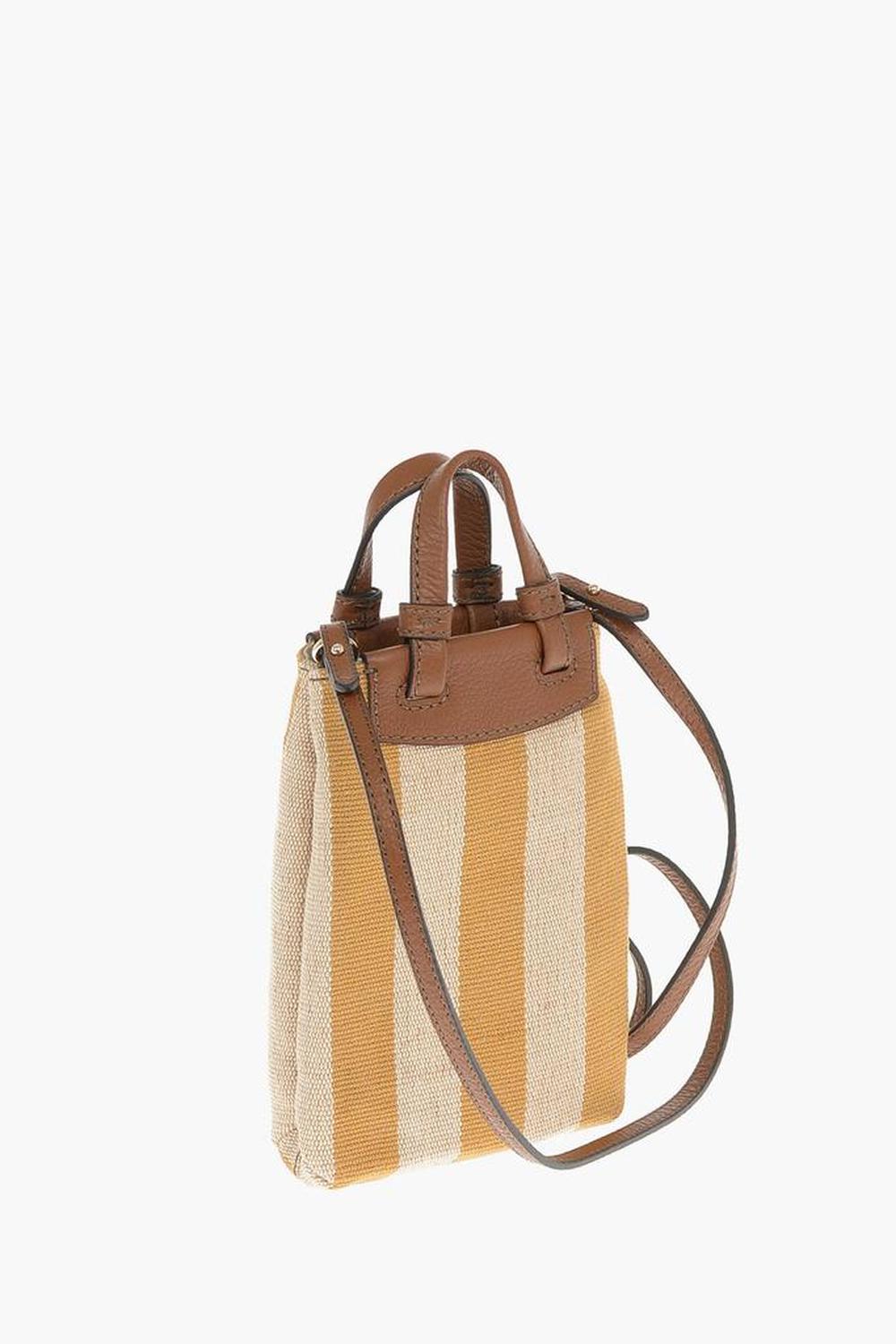 Awning Striped Meraviglia Vertical Mini Crossbody Bag